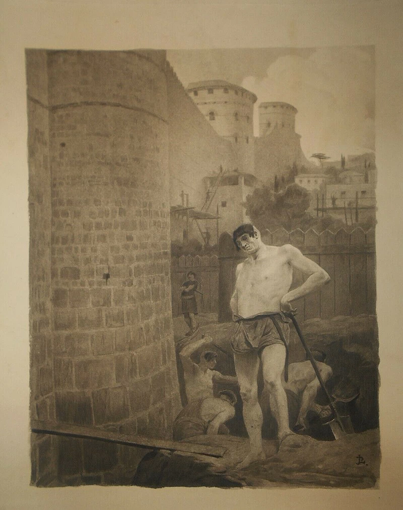 Racconti di epoca merovingia - Le mura del monastero
